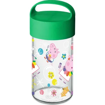 Svačinový box Box/láhev Buddy Snack Prasátko Peppa Pop, 500 ml, KOZIOL