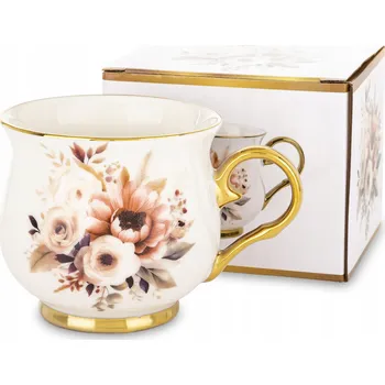 Hrnek Artpol Flower porcelán 430 ml