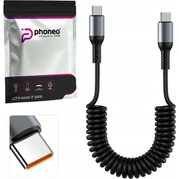 Datový kabel Kabel Phoneo USB-C - USB-C 1,5 m černý