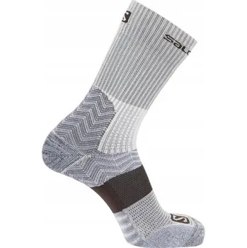 Dámské ponožky SALOMON VYSOKÉ PONOŽKY NA TURISTIKU A TREKING OUTPATH MID POHODLNÉ 42-44