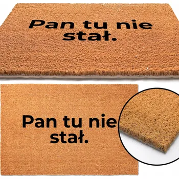 Rohožka Kokosová rohožka hotová 60 x 40 cm