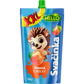 Hello Ovocná svačinka XXL s jablky kapsička