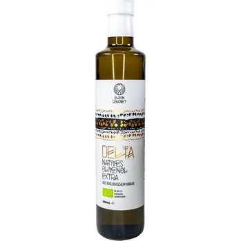 Rostlinný olej Prémiový bio olivový olej extra panenský Delta - Eleon Gourmet - 0,5L