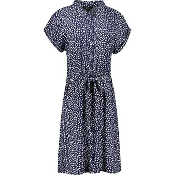 Dámské šaty Dámské šaty ALTISPORT ENNIS TMAVĚ MODRÁ/BÍLÁ L