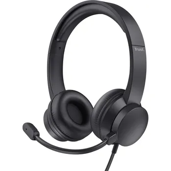 Elektronika Headset Trust Ayda, USB - černý