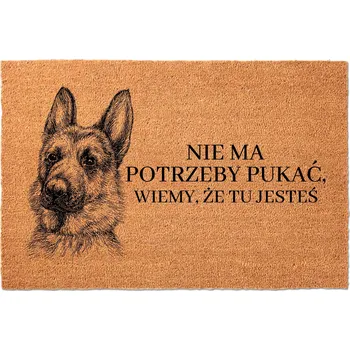 Rohožka VSTUPNÍ ROHOŽKA NA BOTY NIE MA POTRZEBY PUKAĆ WIEMY ŻE TU JESTEŚ