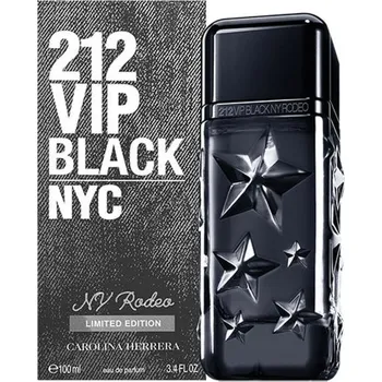 Pánský parfém Carolina Herrera 212 VIP Black NY Rodeo Limited Edition - EDP 100 ml + 2 měsíce na vrácení zboží