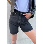 Dámské džínové kraťasy HUGO Gelita 50538855 černé Velikost: 28