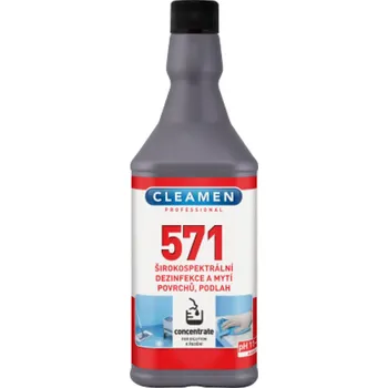 CLEAMEN 571 - Concentrate širokospektrální dezinfekce a mytí povrchů, podlah - 12x1l