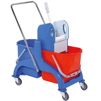 Úklidový vozík UVP 01/2/25, úklidový vozík dvojitý 2x25 l