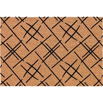 Rohožka KOKOSOVÁ ROHOŽKA PŘED DVEŘE 40X60 cm ANTYPOŚLIZGOWA MODNA HIT