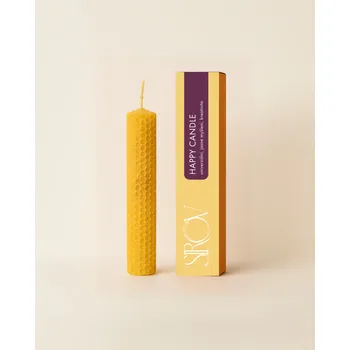 Svíčka Sirov Candle "Happy" Yellow candle Magická svíčka žluta