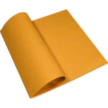 Papírový ubrousek Pack service Airlaid pomerančově oranžové ubrousky COLOR – Arancio 40x40 cm (50 ks)