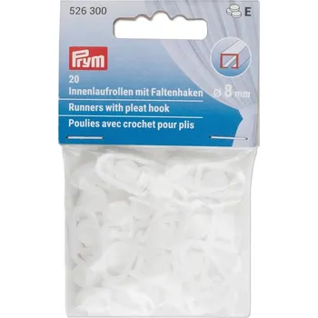 PRYM 526300 záclonové háčky s jezdcem
