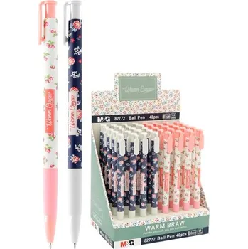 M & G Pero kuličkové M&G Warm Braw 0,5 mm - modré