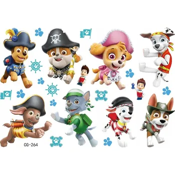 Odstranitelné tetování Smyvatelné TETOVÁNÍ PRO DĚTI Tlapková patrola CG264