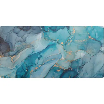 Obraz Podložka na stůl pod klávesnici a příslušenství Abstraktní oceán 90x45 cm