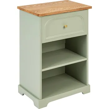 Noční stolek Atmosphera Noční stolek MOHEA, šalvějový, 45 x 30 x 67 cm