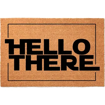 Rohožka KOKOSOVÁ ROHOŽKA PŘED DVEŘE 40 x 60 cm - HELLO THERE