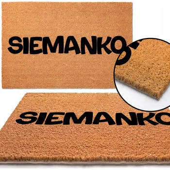 Rohožka Vstupní rohožka ke dveřím 40x60 Siemanko