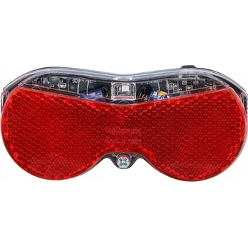 Cyklosvítilna ZADNÍ SVĚTLO NA KOLO NA NOSIČ 3 LED DUNLOP