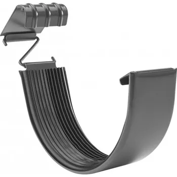 okap KJG spojka žlabu pozink + barva, r.š.250 mm Barva: RAL 7016 Antracit