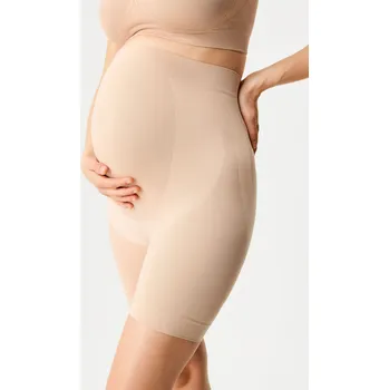 Dámské spodní prádlo Těhotenské kalhotky s nohavičkou Mama s vysokým pasem