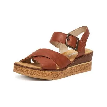 Dámská obuv Rieker Sandály 63795-22 Hnědá 40