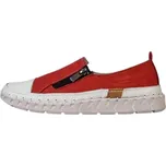 Urban ladies dámské kožené polobotky 250 červené Velikost: 41