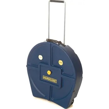 Obal pro bicí nástroj HARDCASE HNP9CYM22DB kufr pro činely,9ks,modrý 83658