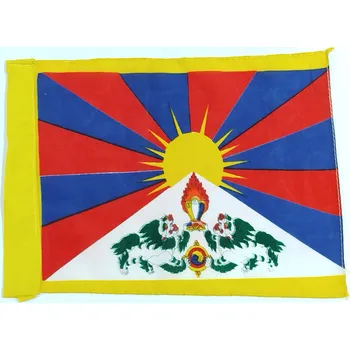 Vlajka Tibetská vlajka - střední var.: světle žlutá