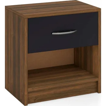 Noční stolek Noční stolek se zásuvkou, odkládací stolek 38,5 x 28 x 40,5 cm