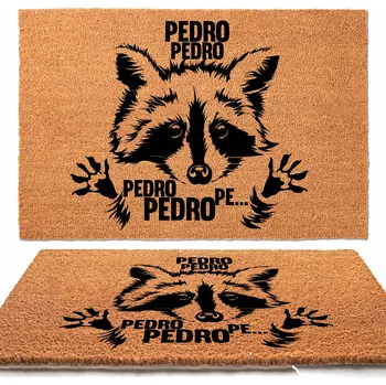 Rohožka KOKOSOVÁ VSTUPNÍ ROHOŽKA 60X40CM JEŽEK PEDRO PEDRO VIRAL TIKTOK