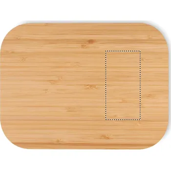 Dóza na potraviny Skleněný box na jídlo s víkem Laserové gravírování (max. 1 barva, 80x40mm) 1 barva 5 LID RIGHT