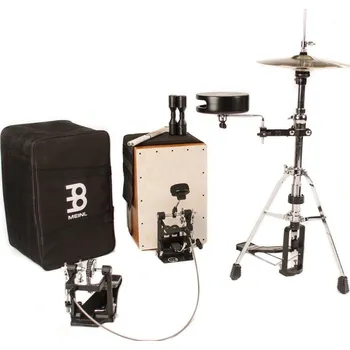 Perkuse CAJON MEINL CAJ-DRUMSET kompletní set,cajon,hh,pedál 92433
