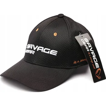 Kšiltovka Čepice Savage Gear Sports Mesh černá Kšiltovka univerzální vel.