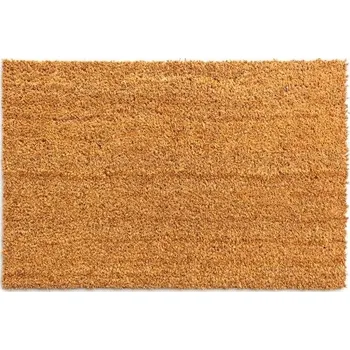 Rohožka ROHOŽKA PŘED DVEŘE NA BOTY PŘÍRODNÍ 40X60 CM KOKOSOVÁ PEVNÁ STRUKTURA