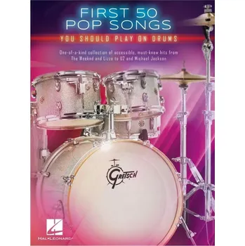 NOTY PRO BICÍ NÁSTROJE First 50 pop songs on drums 101616