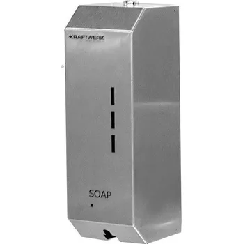 Dávkovač mýdla KRAFTWERKTOOLS Dávkovač mýdla 105x106x300mm pro nástěnnou montáž nerez - bezdotykový PROFI Line