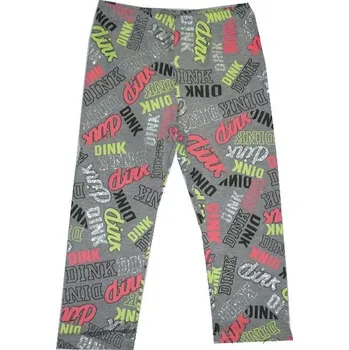 Dívčí legíny Dětské 3/4 legíny Kugo s nápisy vel.134