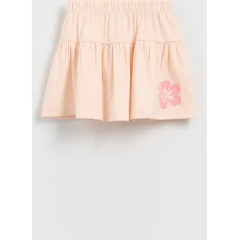 Dívčí sukně Reserved - Sukně s potiskem - světle oranžová - 378DA-20X - 378DA-20X-U15