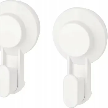 Věšák Háček s přísavkou IKEA bílý