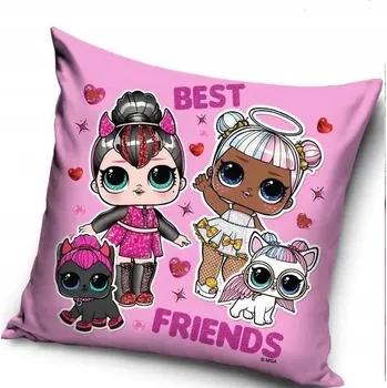 Povlak na dekorativní polštářek Povlak na polštáře 40 x 40 cm Carbotex L.O.L. Surprise