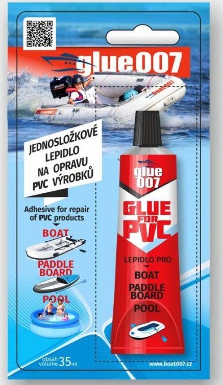 boat007.cz GLUE007 - lepidlo na PVC, čluny, bazény, paddlebordy a další