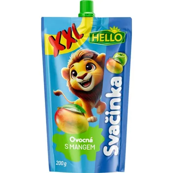 Hello Ovocná svačinka XXL s mangem kapsička