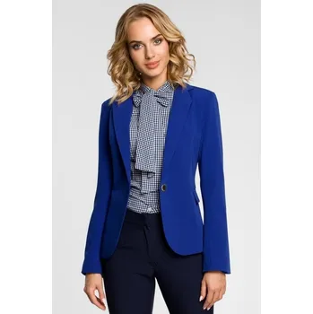 Dámská bunda Dámské sako MOE M051 ROYAL BLUE L
