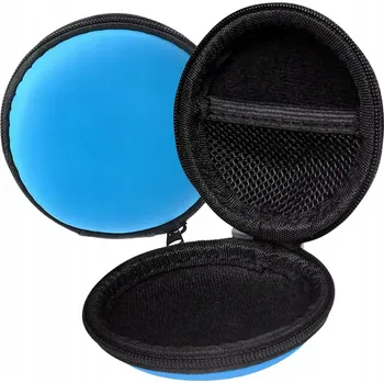 Příslušenství pro sluchátka POUZDRO na sluchátka / Univerzální modré pouzdro