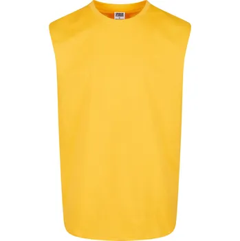 Pánské oblečení Pánské tílko Open Edge Sleeveless Tee - mango Urban Classics oranžová 2711831