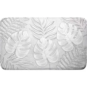 Koupelnová předložka Světle šedá koupelnová předložka 45x75 cm Amber – douceur d'intérieur ID_1754208