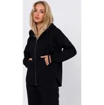 Dámská mikina MOE M761 BLACK XXL-XXXL